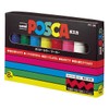 POSCA Mitsubishi Pencil PC8K8C Water-Based Pen, Broad Point, Square Core,