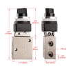 Heschen Pneumatic Selective Knob Mechanical Valve JM-05 3 way 2
