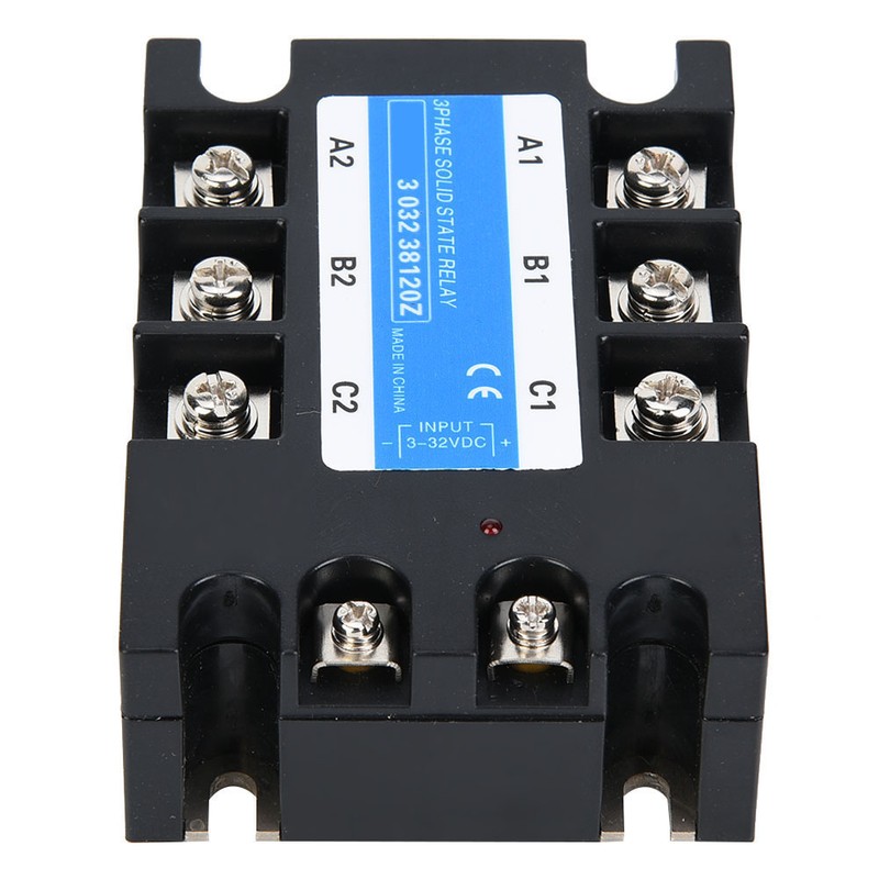 Three Phase Solid State Relay 3-32VDC Input DC AC Electrical