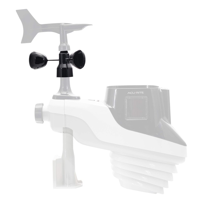 AcuRite Replacement Wind Cups Atlas Weather Sensor, Black