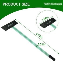 PV300182 Up/Down Button Switch Assembly for Viking Range Hood Replaces VIPR101/VIPR161/VIPR162SS/VIPR181-Smooth Operation OEM PV300182 (Pack of 1)