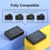 ENEGON EN-EL14 Battery 2-Pack 1500mAh and LED Display USB-C Dual