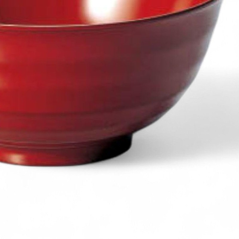 J-kitchens PID-528459 Lacquer, Rice Bowl, Wooden, Solid Surface, Lacquer, Hand-Painted,