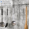HARFINGTON 10pcs S Hooks 2.4" Metal Hanging S Shaped Hooks