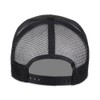 Lids Blank Pivot A-Frame Trucker Adjustable Snapback Hat, Black