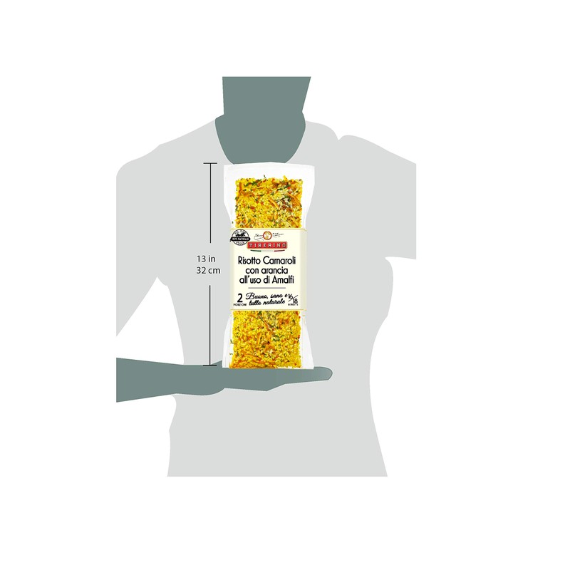 Tiberino's Real Italian Meals - Risotto Amalfi with Orange Zest