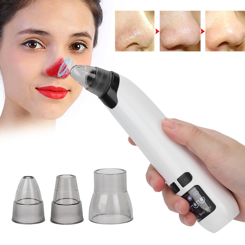 Blackhead Removal Cleaner Electric Face Nose Acne Whitehead Extractor Vacuum