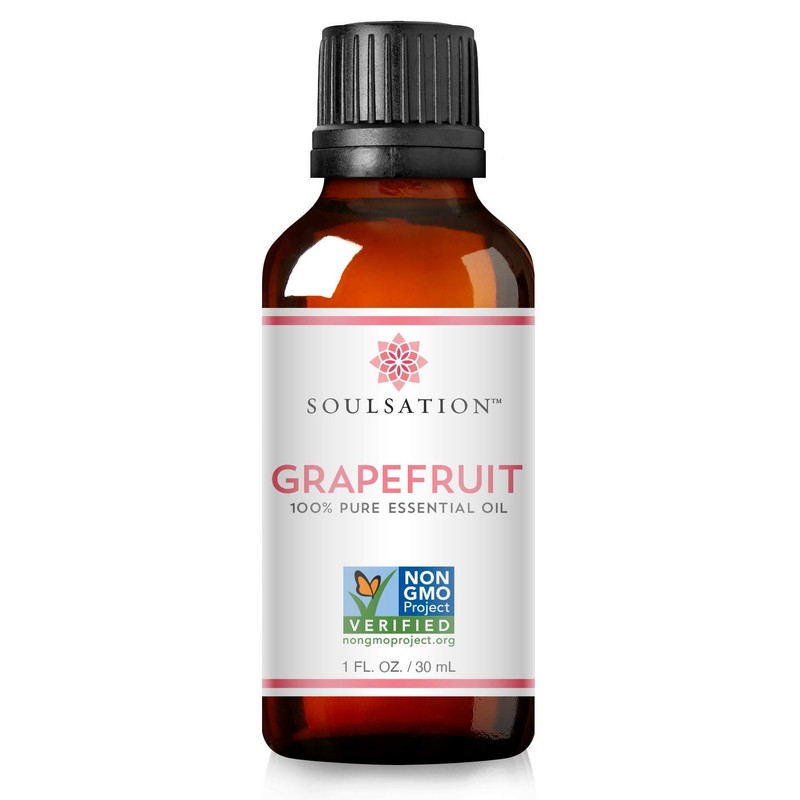 SoulSation Pink Grapefruit Essential Oil Non-GMO, 1oz