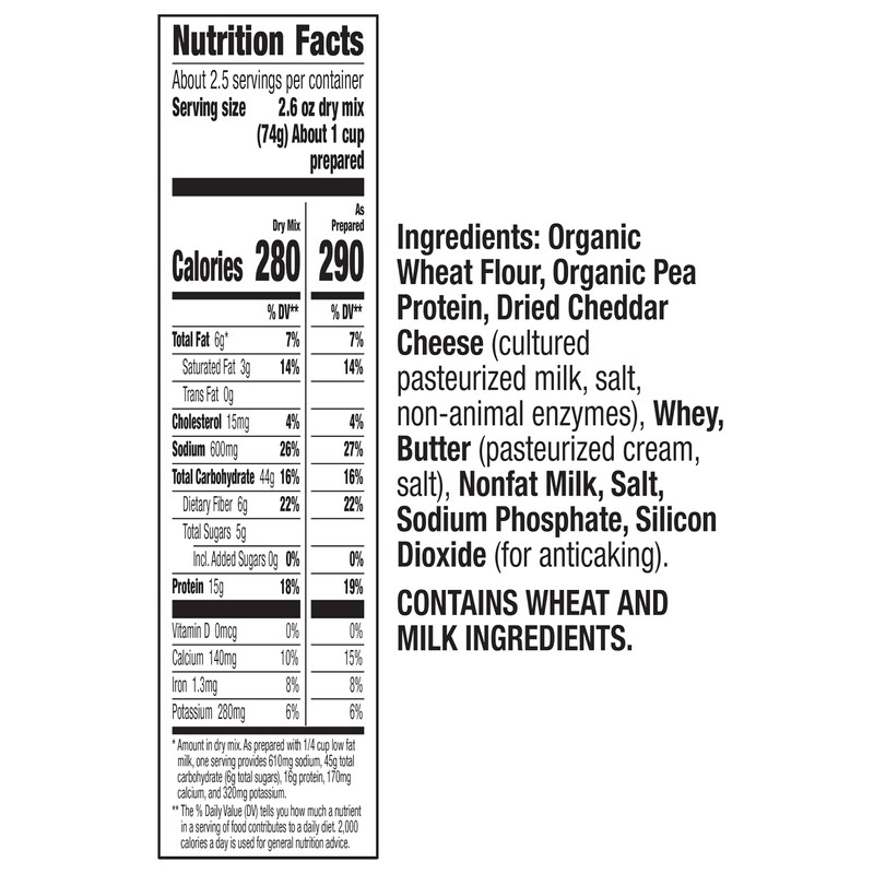 Annie's Super! Mac, Protein Macaroni And Cheese Dinner, Shells &