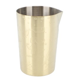 Milk Frothing Pitcher 304 Stainless Steel Rust Proof Multipurpose 840ml Capacity Frother Cup Jug for Bar Home Coffee Shop Style4