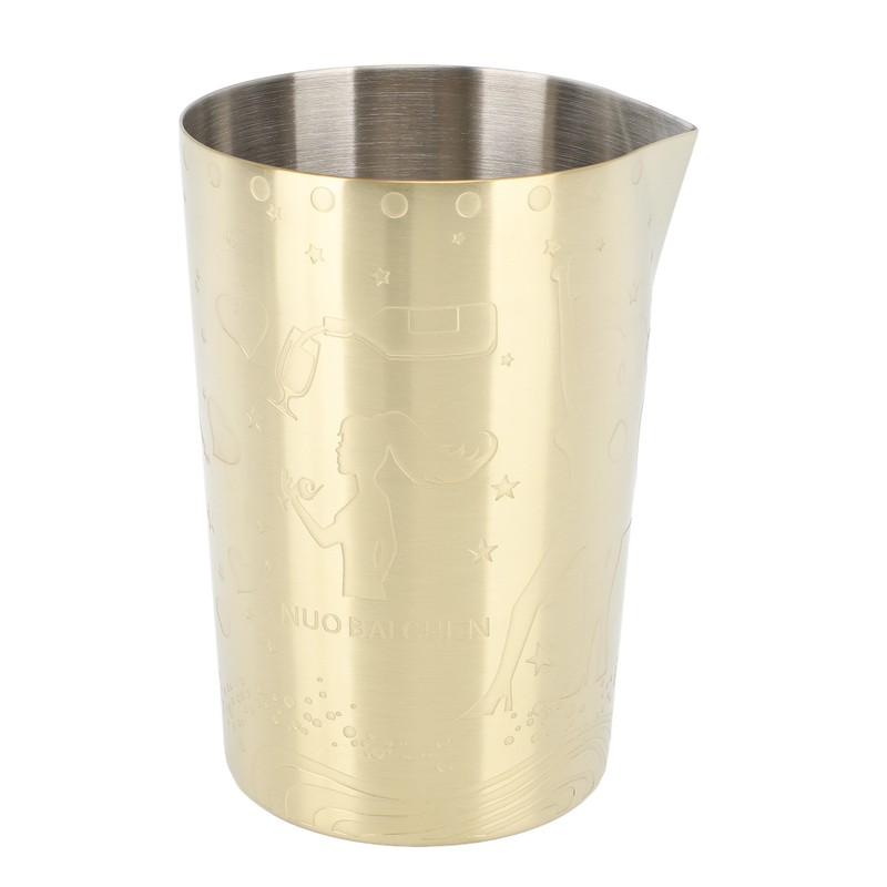 Milk Frothing Pitcher 304 Stainless Steel Rust Proof Multipurpose 840ml