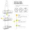 Shower Caddy Hanging Bathroom Organizer: Over Head Adjustable Rack for