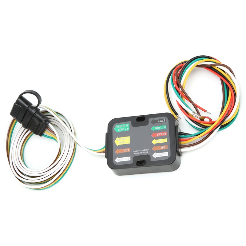 Trailer Wiring Converter Powered 3 to 2 Wire Trailer Tail