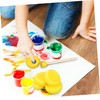 DOITOOL Set of 12 Round Sponges for Painting Craft Pottery