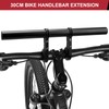 Kigniote Bicycle Handlebar Extension 30 cm Bicycle Handlebar Extension Aluminium