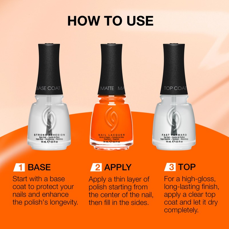 China Glaze Esmalte de Uñas Orange Knockout, Color de Alta