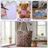 Ckhoid 100 Pcs 10 x 10 Inches Cotton Fabric Squares