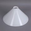 Cobbler Shade Diameter 300 mm White Replacement Glass Lamp Shade