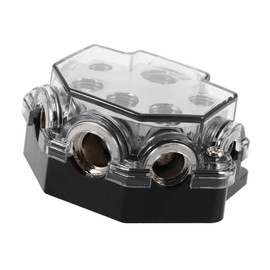 ULTECHNOVO Car Audio Grounding Distribution Block Speaker Wire Connector for Enhanced Audio Performance Multi Device Connectivity Auto Electronics Accessories for Superior Sound Quality