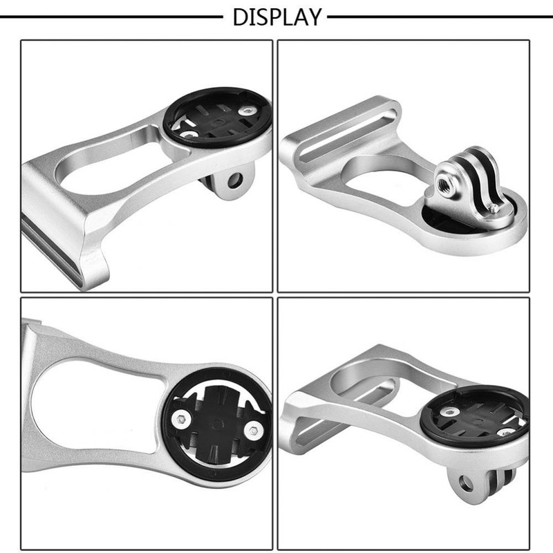 Bicycle Computer Mount Aluminum Extension Odometer Mount Holder for Garmin