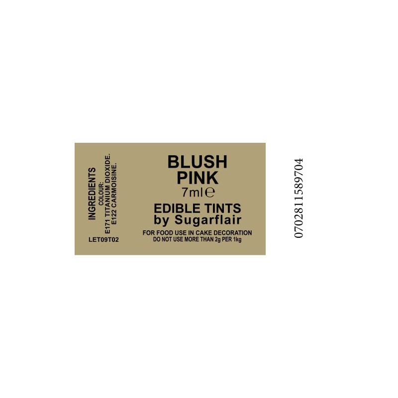 Sugarflair Blossom Tint Edible Dusting Colour - Blush Pink
