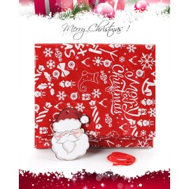 Aboofx Extra Large Christmas Gift Bags Bike Bag for Bicycle, 80 x 60 Inch Christmas Jumbo Gifts Bag for Huge Gifts Bicycles Heavy Duty Pack with Tags & String Ties for Christmas Decoration