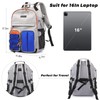 TANGCORLE Laptop Backpack for Men Women, Blue, TC-721, Laptop Backpack