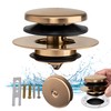 Champagne Bronze Universal Tub Drain Tip Toe Tub Conversion Kit