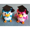 Handmade 3D Origami Penguin Scholars