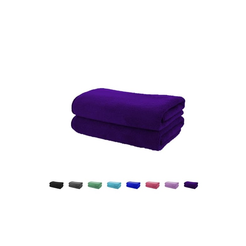 Microfibre Absorbent Gym Towel Fast Drying Light Weight - 40cm