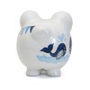 Child to Cherish Ceramic Piggy Bank for Boys, Blue Double