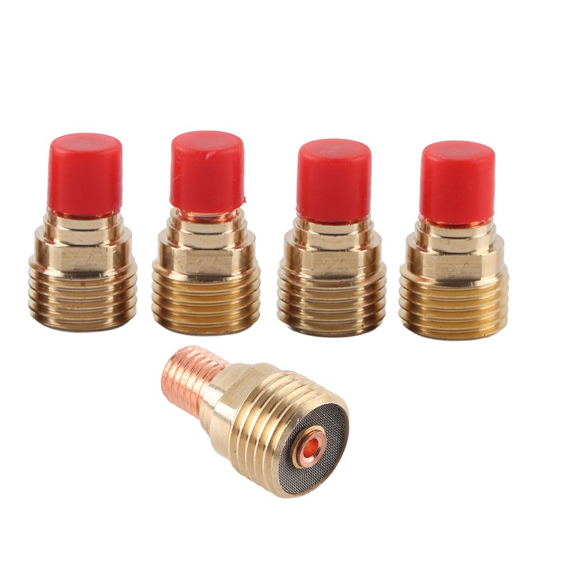 5pcs 45V44 Gas Lens Collet Body 2.4mm 3/32" for TIG