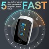 oxygen monitor fingertip, pulse ox, blood oxygen monitor, fingertip pulse