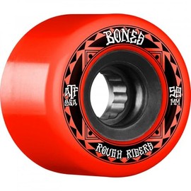 Bones Wheels ATF Rough Riders Runners Skateboard Wheels, Red, 59 mm