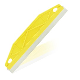 LINXINS Cutting in Tools for Painting,Paint Shield,Paint Guard, Paint Guard for Cutting in,12 Inch Stainless Steel Multipurpose Right Angle Tool for Cutting and Applying (Yellow)