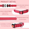 Dog Collar, Reflective Dog Collar with Safety Buckle, Adjustable Nylon