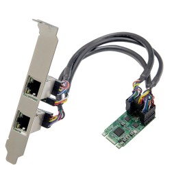 PORT Dual Port Gigabit Ethernet M.2 (B & M-Key) Modules PCIe interface SI-PEX24080