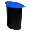 HAN 1839-14, MOON waste insert with lid. Trendy and practical,