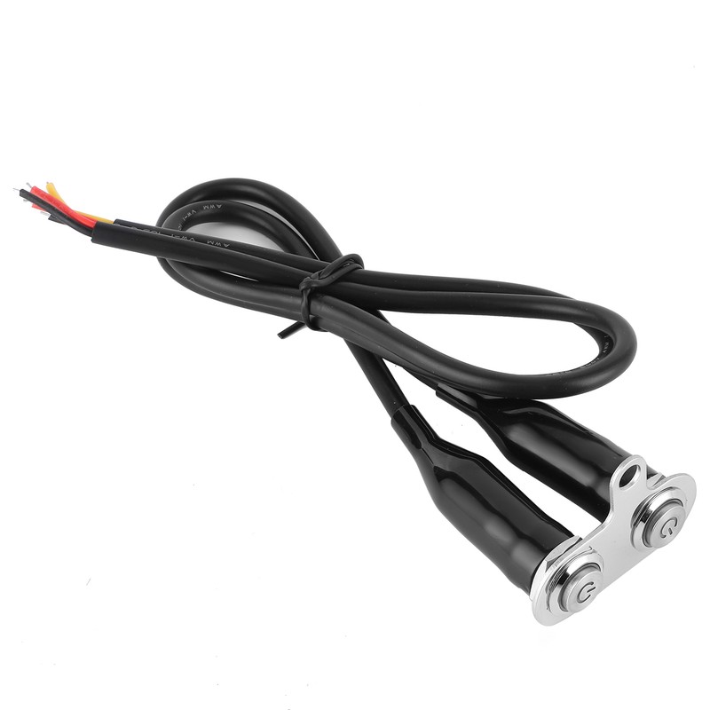 12V Stainless Steel Motorcycle Handlebar Switch LED Modification Bracket Control