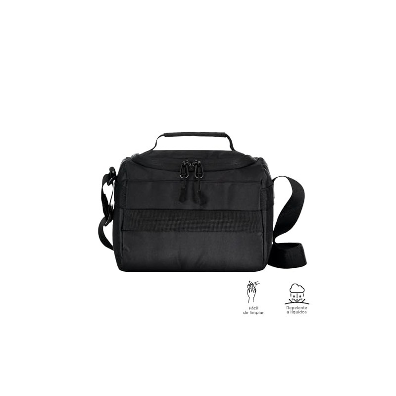 TOTTO 9L Graphite Cool Bag for Food, 25.5 x 20.5