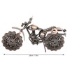 Motorcycle Model Metal Motorcycle Collection Ornaments Birthday Gift Office Home