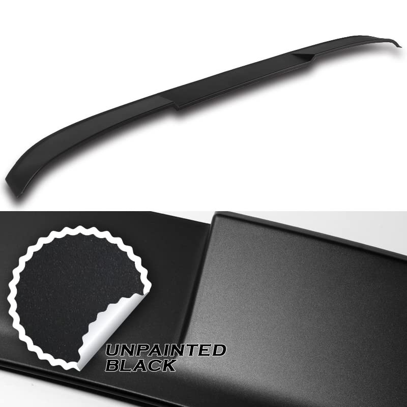 HYPERSPEED W-Power Rear Roof Window Deflect Visor Spoiler Wing ABS