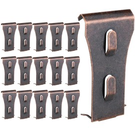 Brick Clips, 16Pcs Brick Clips for Hanging Outdoors Brick Hooks Hangers Wall Clips Picture Hangers Mount on Brick No Drill