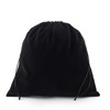 Sanrich Large Black Velvet Pouch Bags With Drawstring 5 Pack