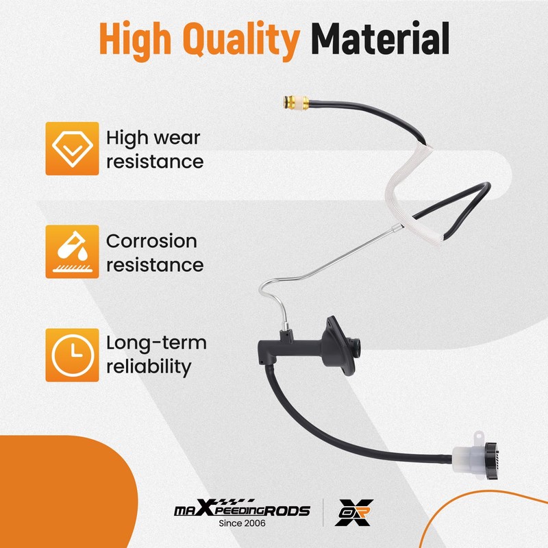 maXpeedingrods Clutch Master & Slave Cylinder Line Assembly Kit for