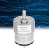 JGB37‑520 12V 600RPM DC Worm Gear Motor Turbo Reducer Shaft