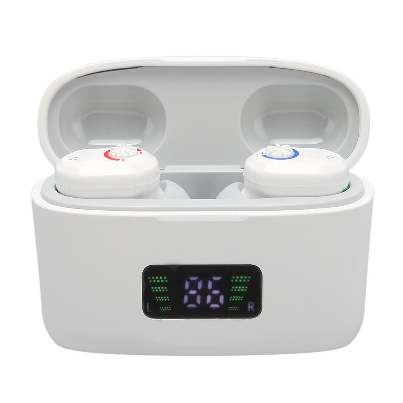 Hearing Amplifiers Noise Cancelling Ergonomic Silicone Earbud Lightweight Rechargeable Hearing