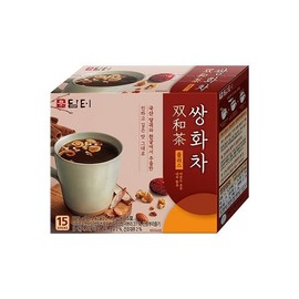Dunto Sanfa Tea, 15 Packets (0.5 oz (15 g) Per Packet x 7 Boxes, Biwa Tea, Korean Food, Healthy Tea, Traditional Tea, Confetti, Nutmee, Walnut, Almond, Powder, Stick Type, Delicious and Easy to Drink, Snack, Tea, Drink, Healthy Food