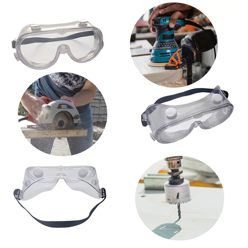 TechAffect Safety Goggles Adult Protective Goggles,Sanding, Science or any general