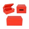 Creative Deco Large Wooden Box, 30 x 20 x 14